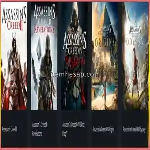 ASS.CREED ORİGİN,ODSYY,BLACK FLAG,REVELATİONS Garanti/Destek