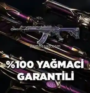 100 TR - VALORANT YAĞMACI GARANTİLİ RANDOM HESAP