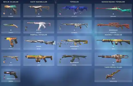 ACİLİYETTEN SATILIK HESAP SKİNLERİ DİKKATLİ İNCELEYİN