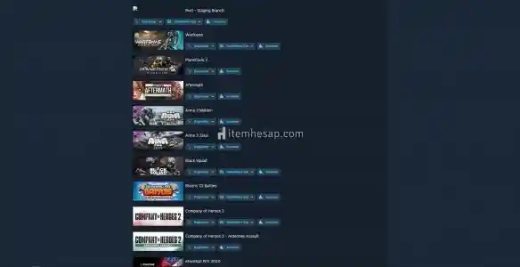 UYGUN STEAM HESABI