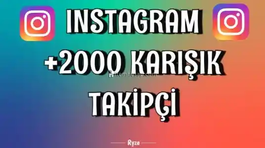 Instagram +2000 Takipçi