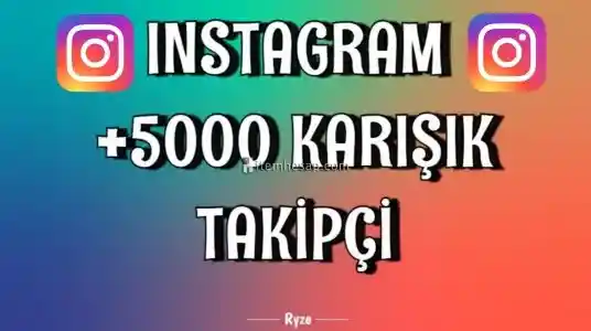 Instagram +5000 Takipçi