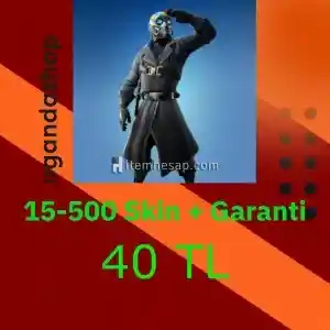 Fortnite 15-500 Skin Epic Games Hesap + Garanti