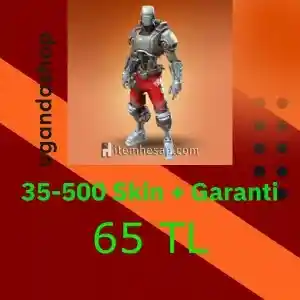 Fortnite 35-500 Skin Epic Games Hesap + Garanti