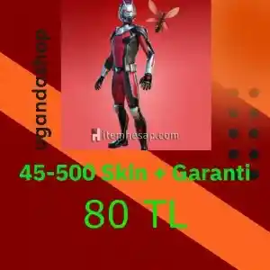 Fortnite 45-500 Skin Epic Games Hesap + Garanti