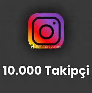 Instagram Gerçek Takipçi 10K | ANLIK | DÜŞÜŞ YOK — 59.90₺