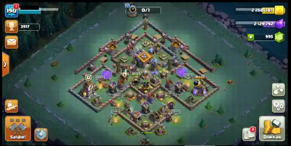 Clash of clans Efsane BB13+1000 Elmaslı Hesap Aciliyetten satılık!