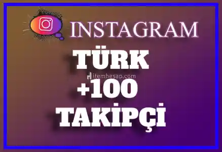 100 Instagram Türk Takipçi | Hemen Teslim