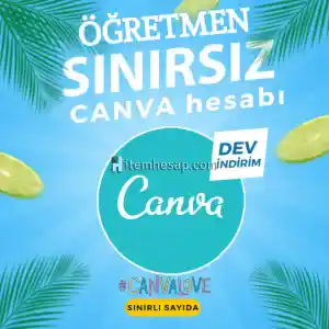 Canva Öğretmen Hesabı