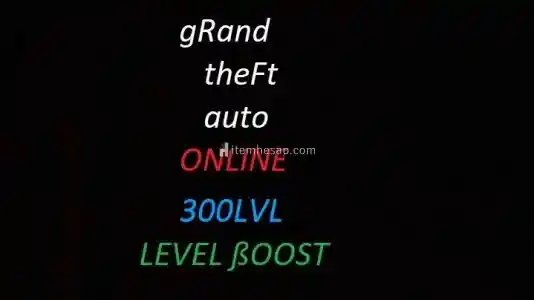 GTa 5 online özel LeveL paketi