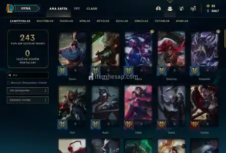 204 LEVEL 200K YASUO 200K RİVEN