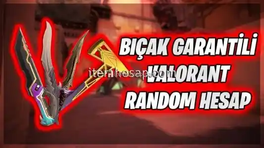 BIÇAK GARANTİLİ + 1-120 skin arası 0 TR HESAPLAR