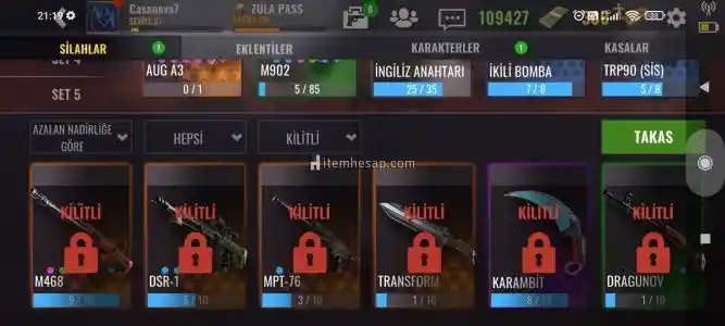 Zula Mobile Level 67