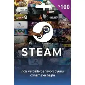 Steam Cüzdan Kodu 100TL
