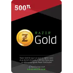 Razer Gold 500 TL Pin