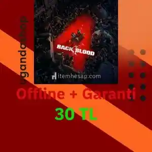 Back 4 Blood Offline Steam Hesap + Garanti