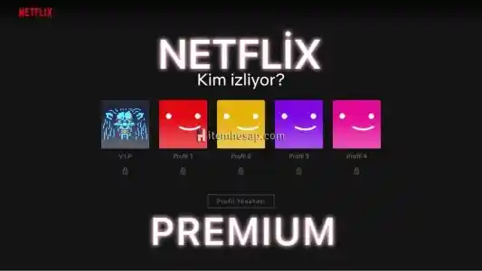 [1 Aylık]Netflix Premium 4K + UHD - [GARANTİLİ]