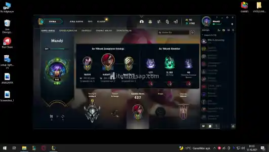 439 level 850 k katarina main hesap hesap uygun fiyata gidicektir