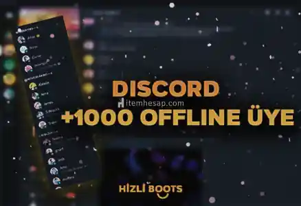 Discord 1.000 Offline Üye