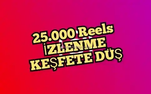 25Bin Keşfete Düş İnstagram