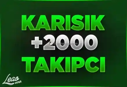 +2.000 Instagram Takipçi | ANLIK |