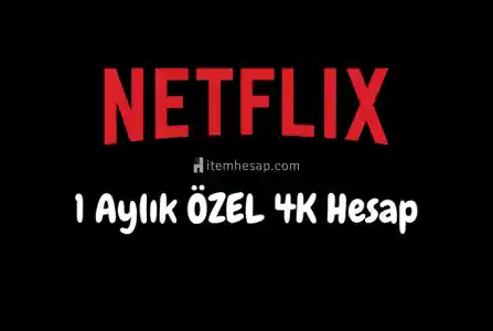 1 Aylık Netflix Ultra HD 4K Premium