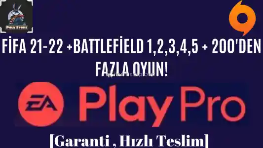 EAPLAY PRO FİFA 21,22,BF SERİSİ +200 OYUN ERİŞİMİ