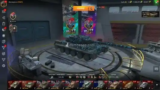 Worl Of Tanks Blitz Tamamen Pay to Win şekilde ( 27 Premium )