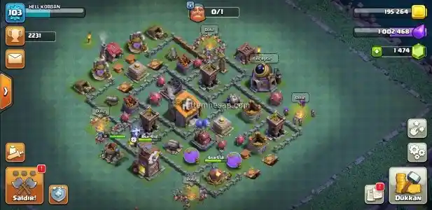 CoC hesap