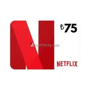 Netflix 75 Tl Hediye Kartı 7/24 Hızlı Ve Güvenli Teslimat