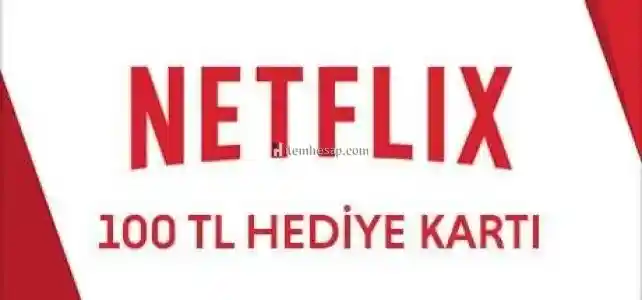 Netflix 100 Tl Hediye Kartı 7/24 Hızlı Ve Güvenli Teslimat