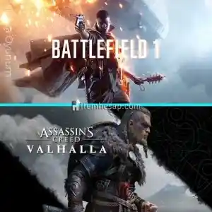 Assassin's Creed: Valhalla + Battlefield 1 / Garanti !