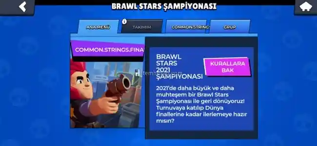 BRAWL STARS ESPOR BUTONU AKTİF ÖZEL DAVET