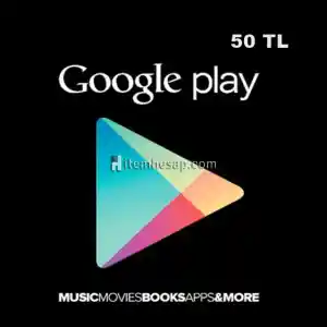 50 TL Google Play Bakiye