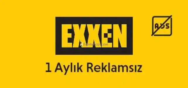 Exxen 1 Ay Reklamsız Paket