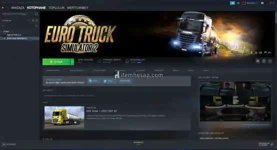 ETS 2 KİRKENESLİ DLCLİ HESAP