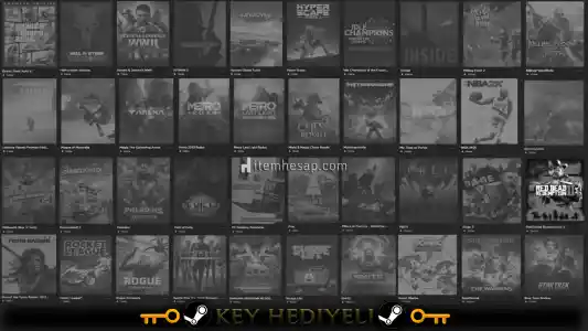 Uygun Fiyattan Oyun Hesapları (STEAM KEY HEDİYELİ)