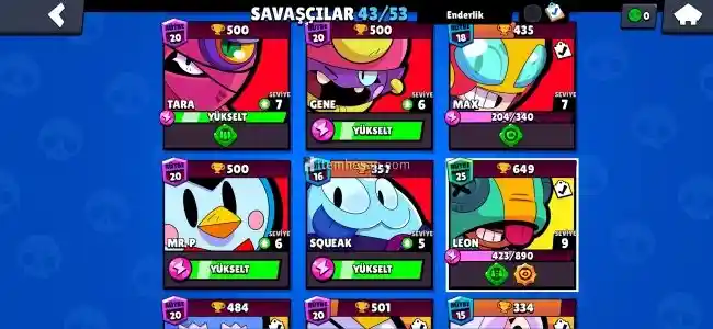 BRAWL STARS SATILIK HESAP