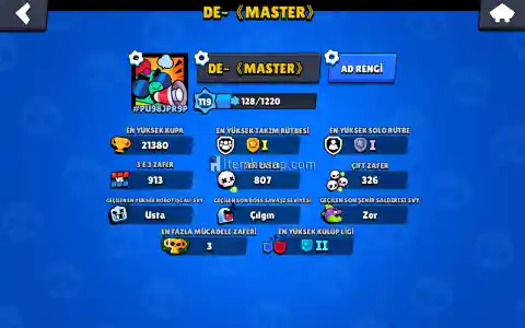 2 Efsolu 44 Karakterli 61 Elmaslı 20000 kupa BS hesabı