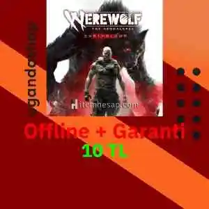 Werewolf The Apocalypse Offline Epic Games Hesap + Garanti