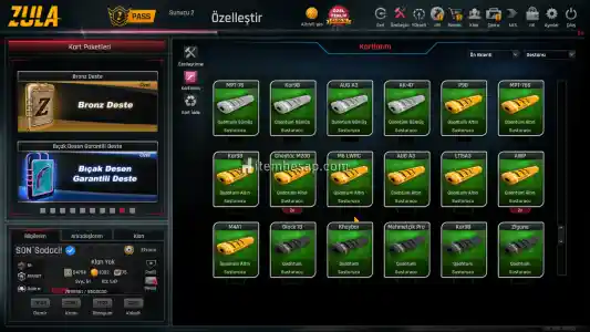 BOL ARTILI QUANTUMLU MATERYALLİ FIRSAT HESABI