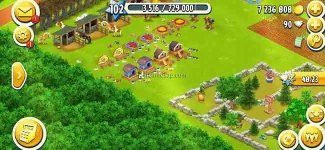 Hayday 102 Level Hesap