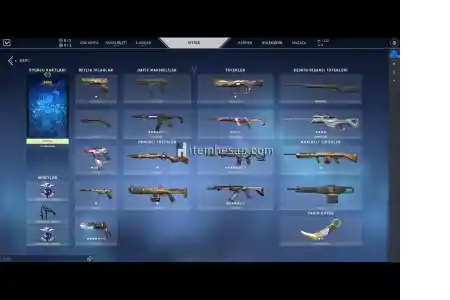 Asil Karambit Yağmacı Vandallı Valorant Hesap