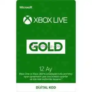 XBOX LİVE GOLD 12 AY DİGİTAL KOD