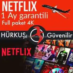 Netflix Global 4K Uhd 1 Aylık