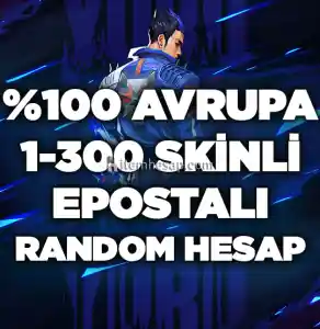 Eposta Değişen Hesap 1 300 Skin Arası Avrupa