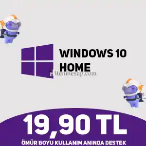 Windows 10 Home Dijital Lisans Anahtarı