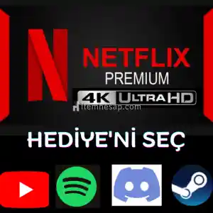 1 AY NETFLİX 4K UHD VE HEDİYELER