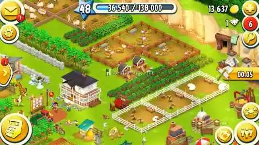 48 Seviye HAYDAY hesabı