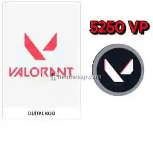 5250 VP Valorant Points